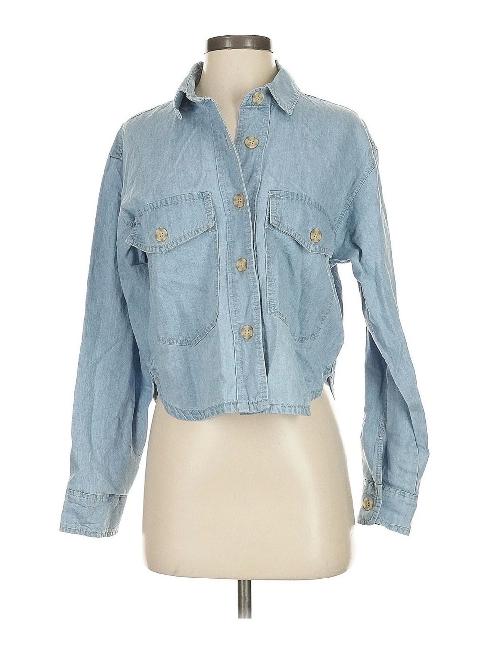 NWT Z Supply Chambray Sunseeker Shirt Jacket Small